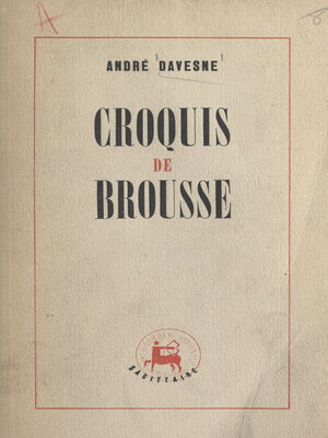 cover image of Croquis de brousse